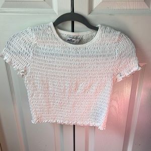 Hollister White T Shirt